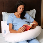 Snoozer&reg; Hypoallergenic Upper Body Pillow with Pillowcase