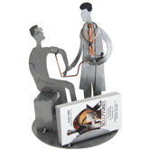 Doctor Sculpture Business Card Holder