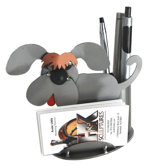Desk Accessory Dog Business Card Holder
