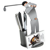 Desk Accessory Golf Driving Business Card Holder