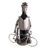 Bicycle Rider Male Wine Caddy