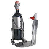 Golf Putting with Caddy Wine Caddy