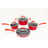 Non Stick Ceramic 8 Piece Cookware Set