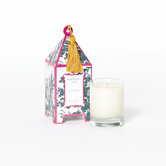 Classic Toile Plum Chypre Pagoda Candle