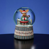 "Catch the Christmas Spirit" Snow Globe