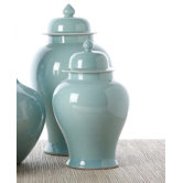 La Mer Covered Temple Jars (Set of 2)