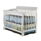 Ashton 4 in 1 Convertible Crib in White