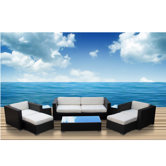 Venice 8 Piece Deep Seating Group with Cushions
