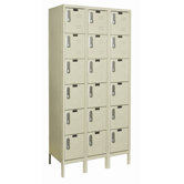 DigiTech Electronic Locker 6 Tier 3 Wide (Knock-Down)