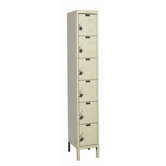 ReadyBuilt Locker 6 Tier 1 Wide (Assembled)