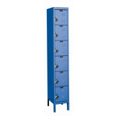 ReadyBuilt Locker 6 Tier 1 Wide (Assembled)