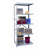 Hi-Tech Shelving Medium-Duty Open Type Add-on Unit with 5 Shelves