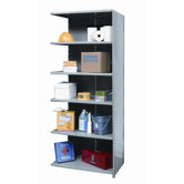 Hi-Tech Shelving Extra Heavy-Duty Closed Type Add-on Unit with 6 Shelves