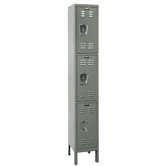 Premium Locker Triple Tier 1 Wide (Assembled)