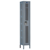 Heavy-Duty Ventilated Locker Single Tier 1 Wide (Assembled)