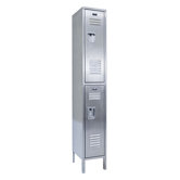304 Stainless Steel Double Tier 1 Wide (Assembled)