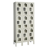 Safety-View Locker Triple Tier 3 Wide (Assembled)