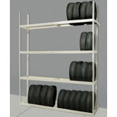 Rivetwell Shelving Tire Storage Add-On Unit with 5 Levels