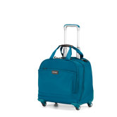 Contempo Foldable 16" Four Wheel Overnight Business Tote