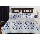 Redfern 100% cotton 3 piece queen duvet cover set