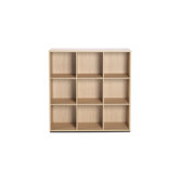 Three Rows Open Cabinet