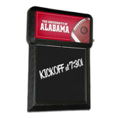 NCAA Team Menu Board with Football Design
