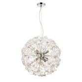 Clearvoyant 9-lt (pinwheel) Medium Pendant
