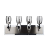 Chroman Empire Four Light Bath Fixture
