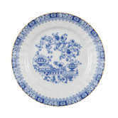 Dorothea Chinese Blue 19cm Breakfast Plate with Banner