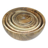 Olive Wood Bowls (Set of 6)