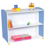 Elite Double Sided Straight Unit with 2 Shelves