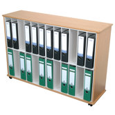 Beech Large Lever Arch Mobile Unit