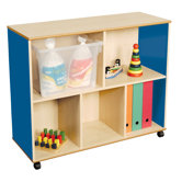 Primary Coloured Medium Mix and Match Straight Unit