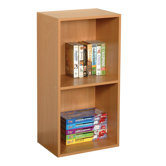 Beech Modular 2 Section Cube Unit