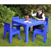 Table and Four Chair Set