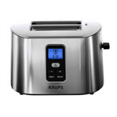2 Slice Digital Toaster in Brushed Stainless Steel