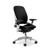 Leap Mid-Back Mesh and Leather Office Chair