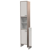 Florence Oak Bathroom Tall cabinet