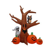 8' Halloween Inflatable Haunted Tree