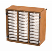 30 Tote Casters Storage Unit