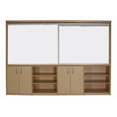 Information eXchange Two Door Base Wall System