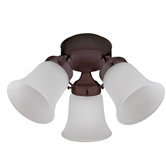 Three Light Flush Mount