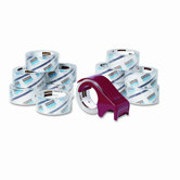 Scotch 3850 Heavy Duty Packaging Tape, 12/Box