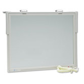 Executive Flat Frame Monitor Filter, 14-16 CRT, Antirad./Static/Glare, Putty
