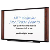 Melamine Dry Erase Board, 48 X 36