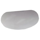 Whitecap&trade; Loose-Fitting Helmet Accessories - 3m w-8160-10 shield (10/pk)