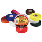 Scotch&reg; Vinyl Electrical Color Coding Tapes 35 - 35 3/4x66 red vinyl color coding tape
