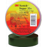 3/4" X 66' Black Super 33+ Vinyl Electrical Tape