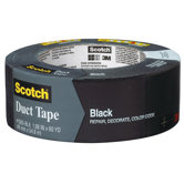 1.88" x 60 Yards Scotch Duct Tape in Black