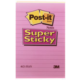 Lined Post-It Super Sticky Note